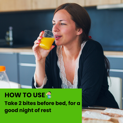 Melatonin-Free Strawberry Sleep Bites